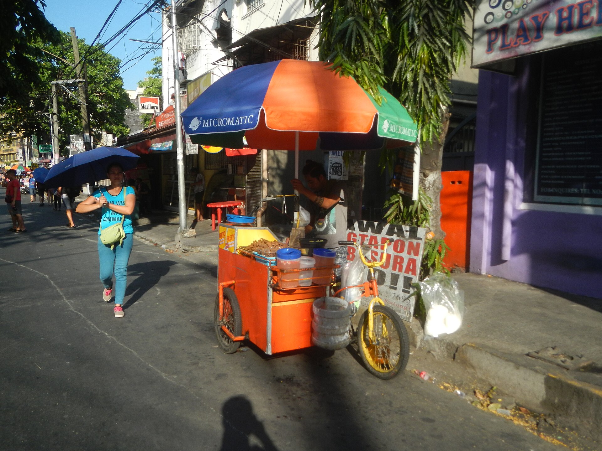 Manila street food Philippines