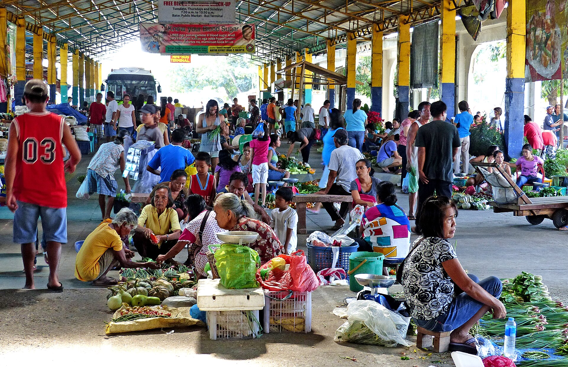 Filipino market produce