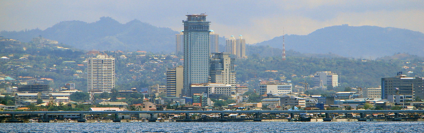 Cebu city skyline Philippines
